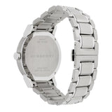 Burberry The City Reloj de hombre de acero inoxidable con esfera plateada BU9900