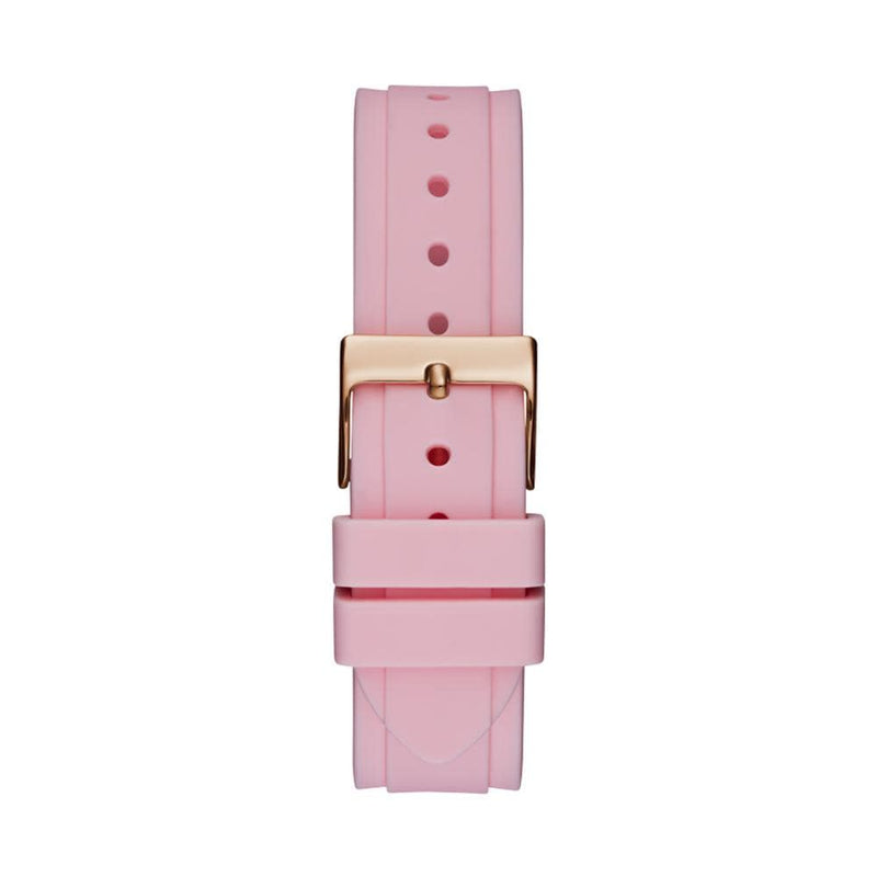 Reloj Mujer Guess Solstice Oro Rosa Silicona GW0113L4