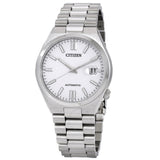 Citizen Tsuyosa Automatic White Dial Stainless Steel Men's Watch NJ0150-81A