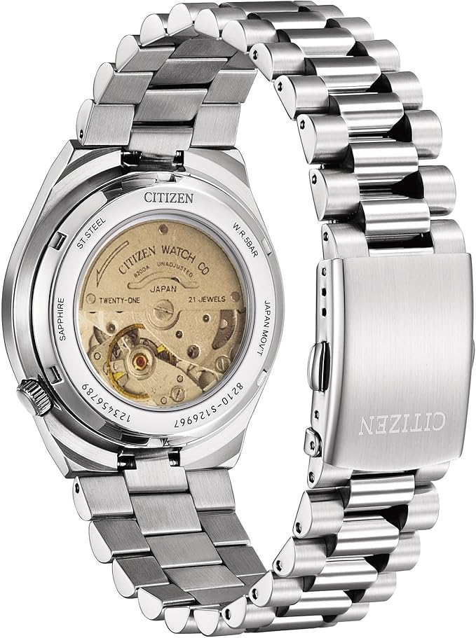 Citizen Tsuyosa Silver Automatic Men's Watch - NJ0158-89L