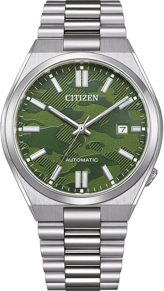 Citizen Tsuyosa Silver Automatic Men's Watch - NJ0159-86X