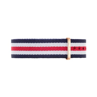 Daniel Wellington Canterbury Gold Watch 18mm Nato Strap