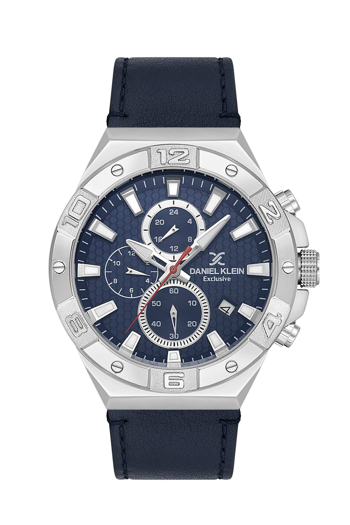 ساعة دانيال كلاين الفضية للرجال - DK.1.13744-2