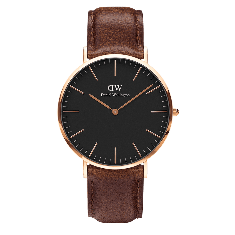 Daniel Wellington Bristol 40mm Men's Gold Watch DW00100125