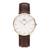 Daniel Wellington Classic Bristol 36mm Women's Gold Watch DW00100039