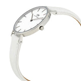 Daniel Wellington White Classic Petite Bondi 32mm Women's Silver Watch DW00100190 - Big Daddy Watches