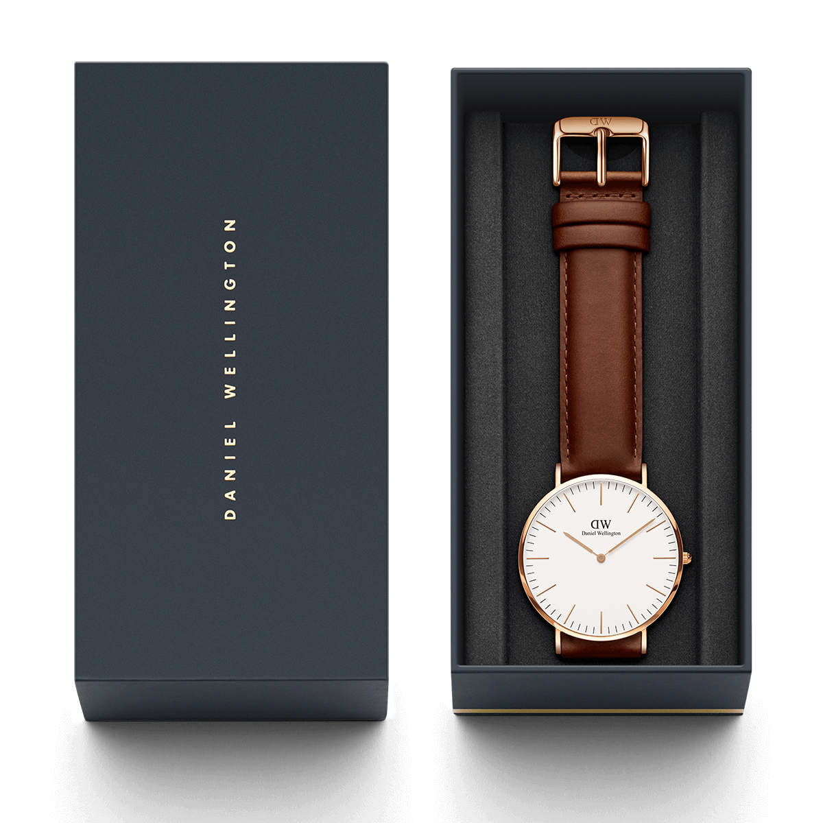 Daniel Wellington St Mawes 40mm Men's Gold Watch DW00100006