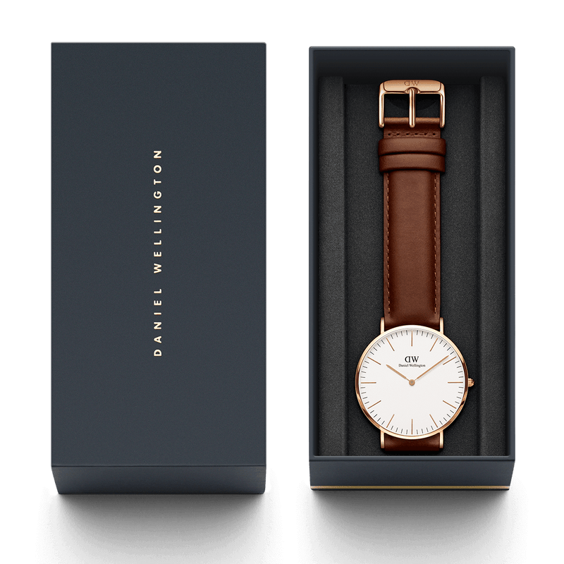 Daniel Wellington St Mawes 40mm Men's Gold Watch DW00100006