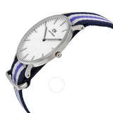 Daniel Wellington Classic Trinity 36mm Women's Silver Watch