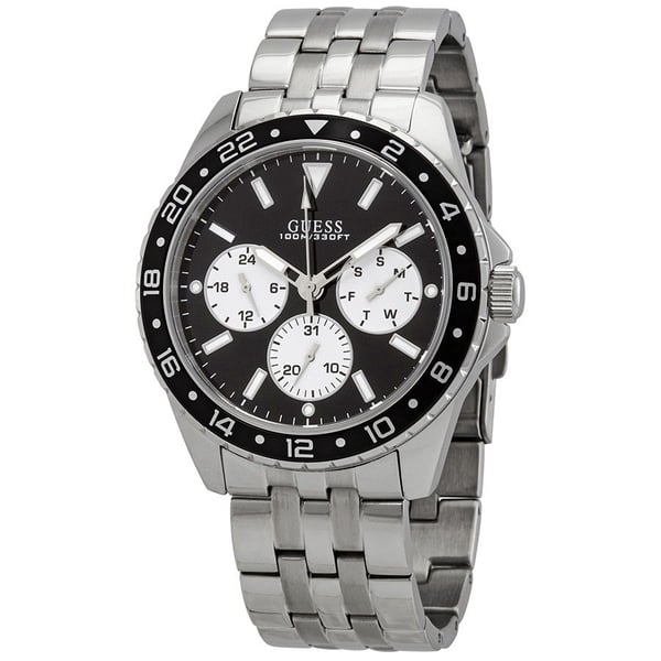 Reloj Guess Odyssey Cuarzo Esfera Negra Hombre W1107G1