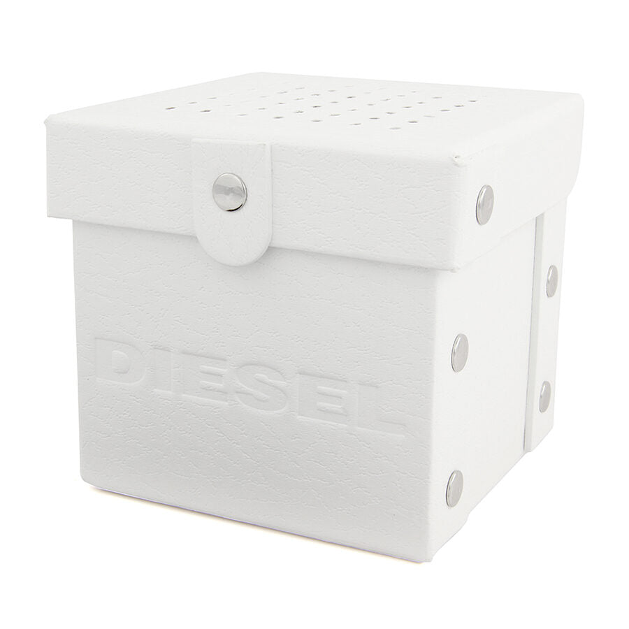 Diesel Mega Chief Reloj de hombre de acero inoxidable chapado en iones negro DZ4318