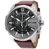 Diesel Mega Chief Reloj cronógrafo para hombre con esfera gris DZ4290