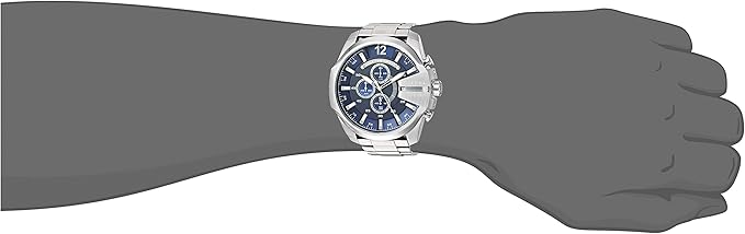 Diesel Men's 'Mega Chief' Quartz Stainless Steel Watch DZ4417