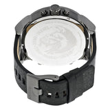 Diesel Mr. Daddy 2.0 Reloj de hombre de cuero negro con esfera negra DZ7348