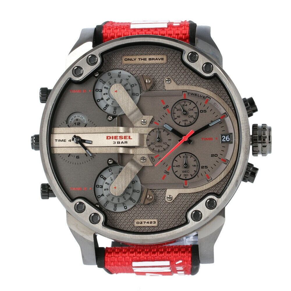 Diesel Mr. Daddy 2.0 Chrono Red Men's Watch DZ7423
