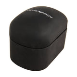 ساعة إمبوريو أرماني كلاسيك كرونوغراف للرجال، مينا أسود، مصنوعة من الفولاذ، موديل AR1811