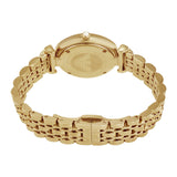 ساعة إمبوريو أرماني كلاسيك النسائية ذات المينا الفضية واللون الذهبي AR1877