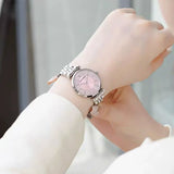 Emporio Armani Gianni T-Bar 32mm Ladies Watch Pink AR11686