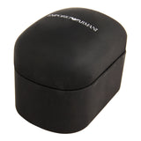 ساعة إمبوريو أرماني النسائية ذات المينا الرمادي الدافئ بتصميم كلاسيكي AR1681