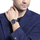 ساعة إمبوريو أرماني فضية للرجال - AR11216