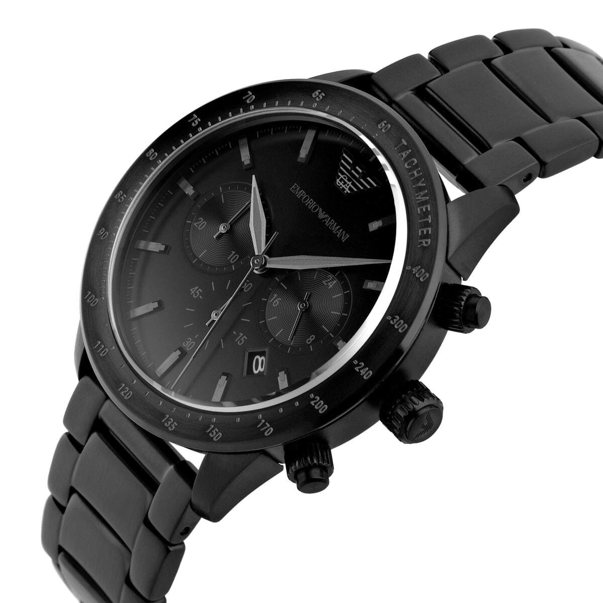 Reloj Emporio Armani Sport Cronógrafo Esfera Negra Hombre AR11242