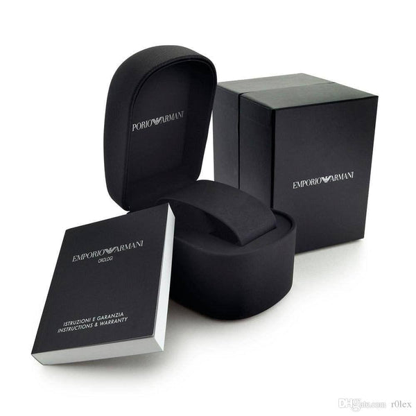 Reloj Emporio Armani Sport Cronógrafo Esfera Negra Hombre AR11242