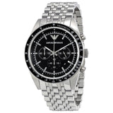 Emporio Armani Sportivo Reloj de hombre de cuarzo con esfera negra AR5988