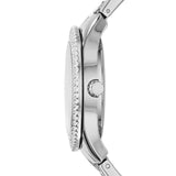 Fossil Stella ES3588 - Reloj multifunción para mujer, esfera plateada