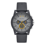 Armani Exchange Reloj cronógrafo de cuarzo con esfera gris para hombre AX7123