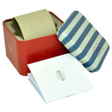 ساعة فوسيل جاكلين صن مون النسائية باللون الذهبي الوردي - ES5165