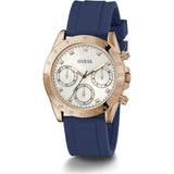 Guess Eclipse Blue Silicone Strap Women's Watch GW0315L2