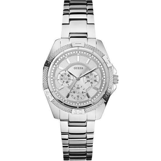 Reloj para mujer Guess Mini Phantom plateado W0235L1