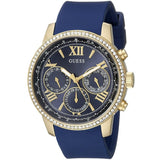 Reloj Guess Sunrise Mujer Correa Caucho Azul W0616L2