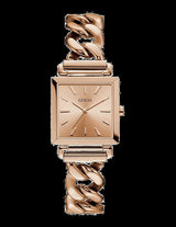 Reloj Guess Vanity All Rose Gold Square Mujer W1029L3