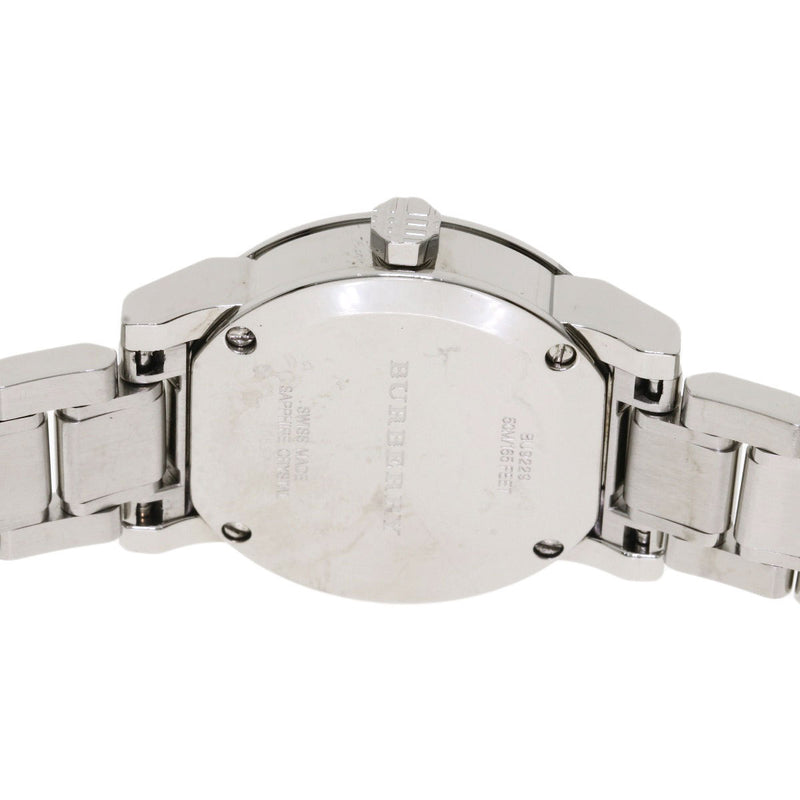 Reloj Burberry de acero inoxidable con esfera gris BU9229