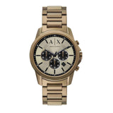 Armani Exchange Banks Chronograph Bronze Men's Watch - AX1739