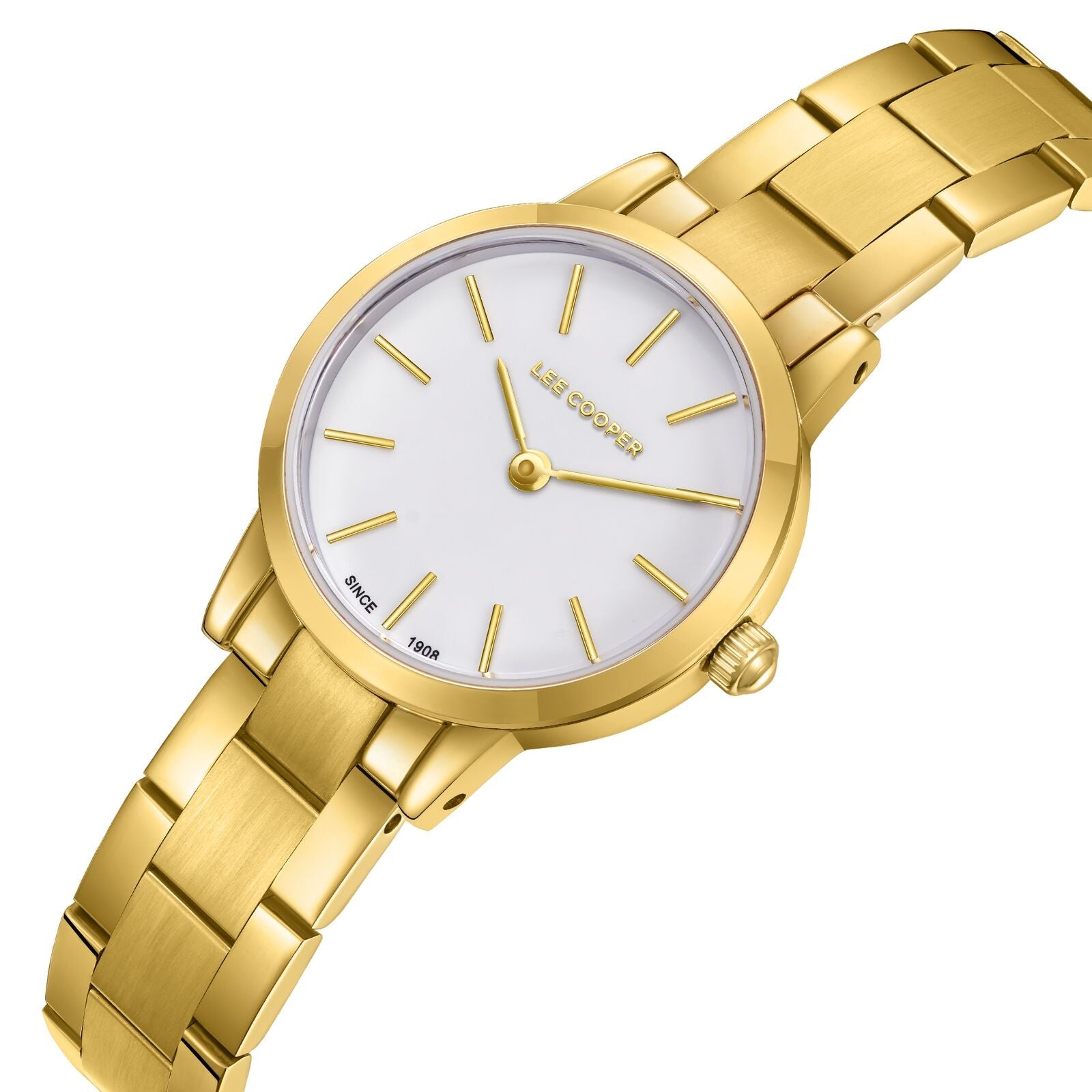 Lee Cooper Gold Ladies Watch - LC08098.120