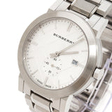 Burberry The City Reloj de hombre de acero inoxidable con esfera plateada BU9900