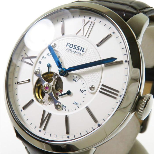 Fossil Townsman Chronograph Automatic White Dial Men's Watch ME3167