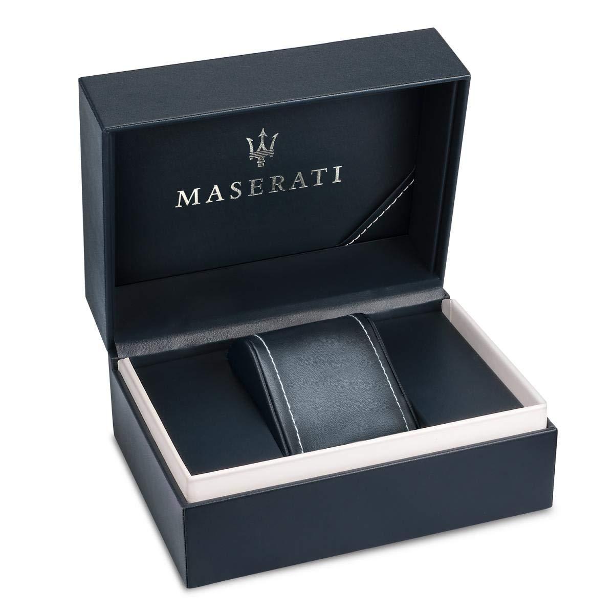 Maserati Reloj analógico para hombre con esfera marrón R8873638003