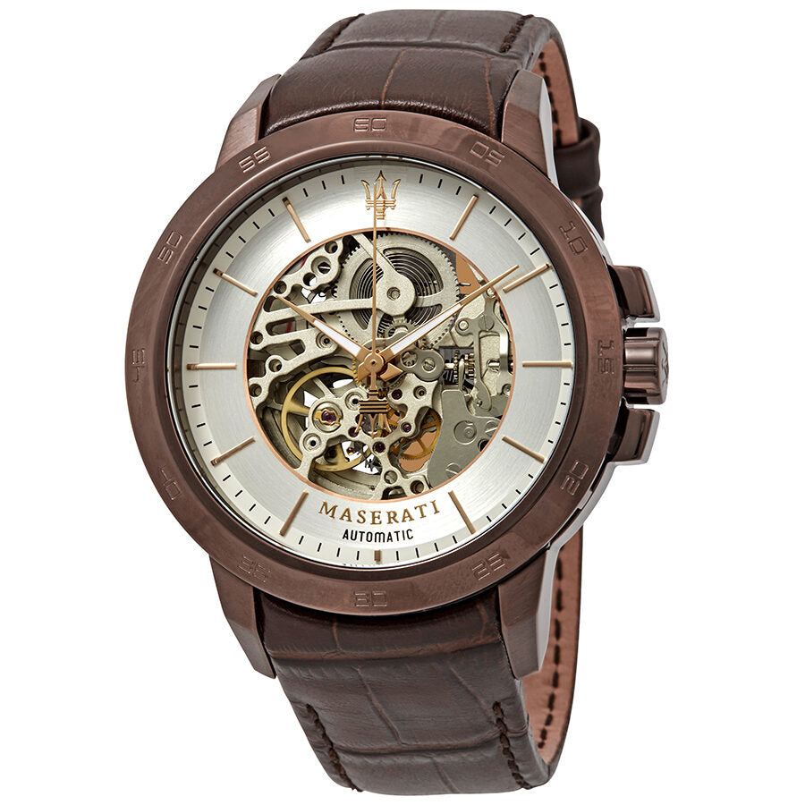 Maserati Ingegno Automatic Skeleton Dial Men's Watch R8821119003