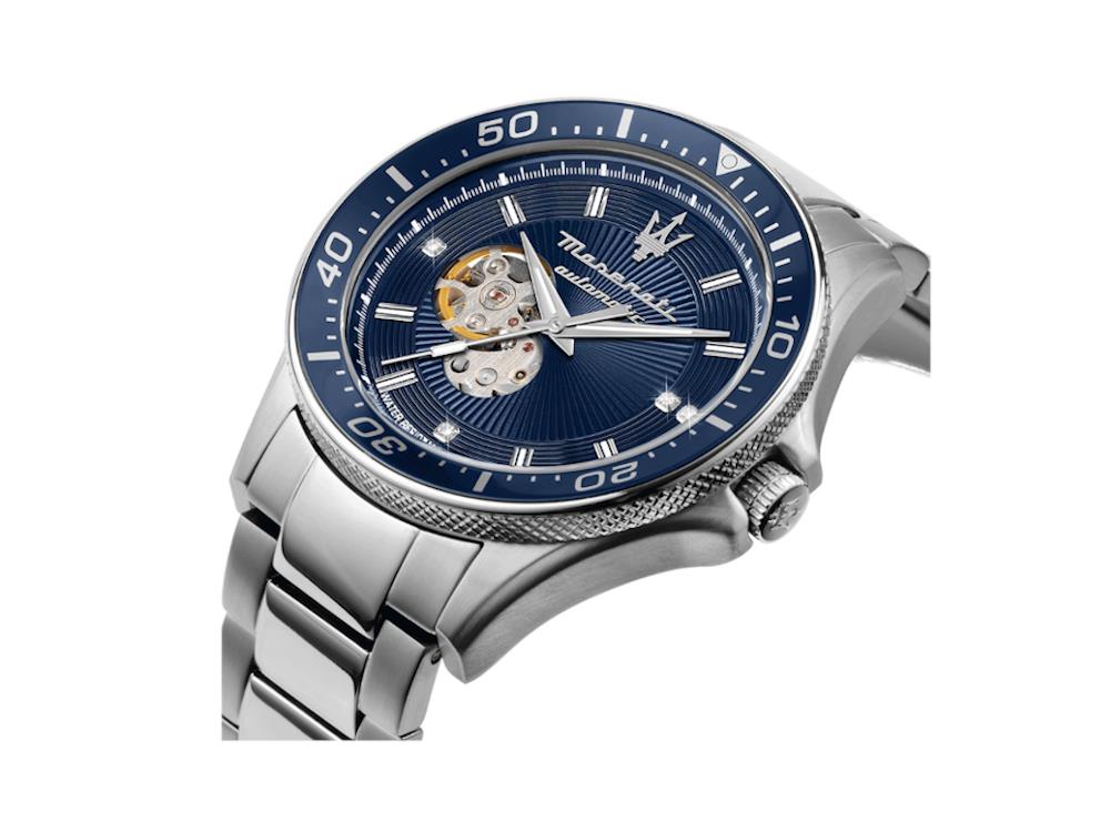 Maserati Sfida Diamond Silver Automatic Men's Watch R8823140007