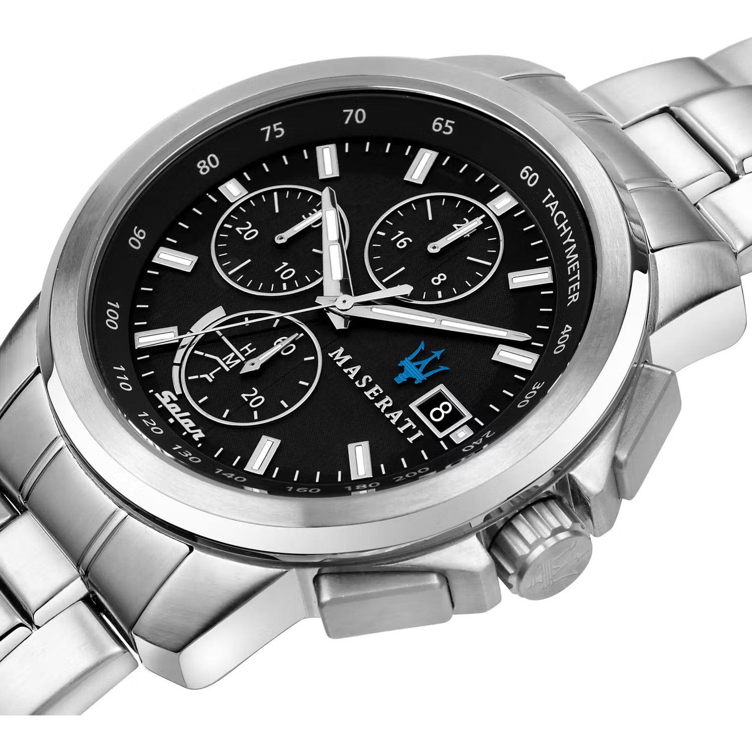 Reloj Maserati Successo Plata Cronógrafo Hombre R8873645003