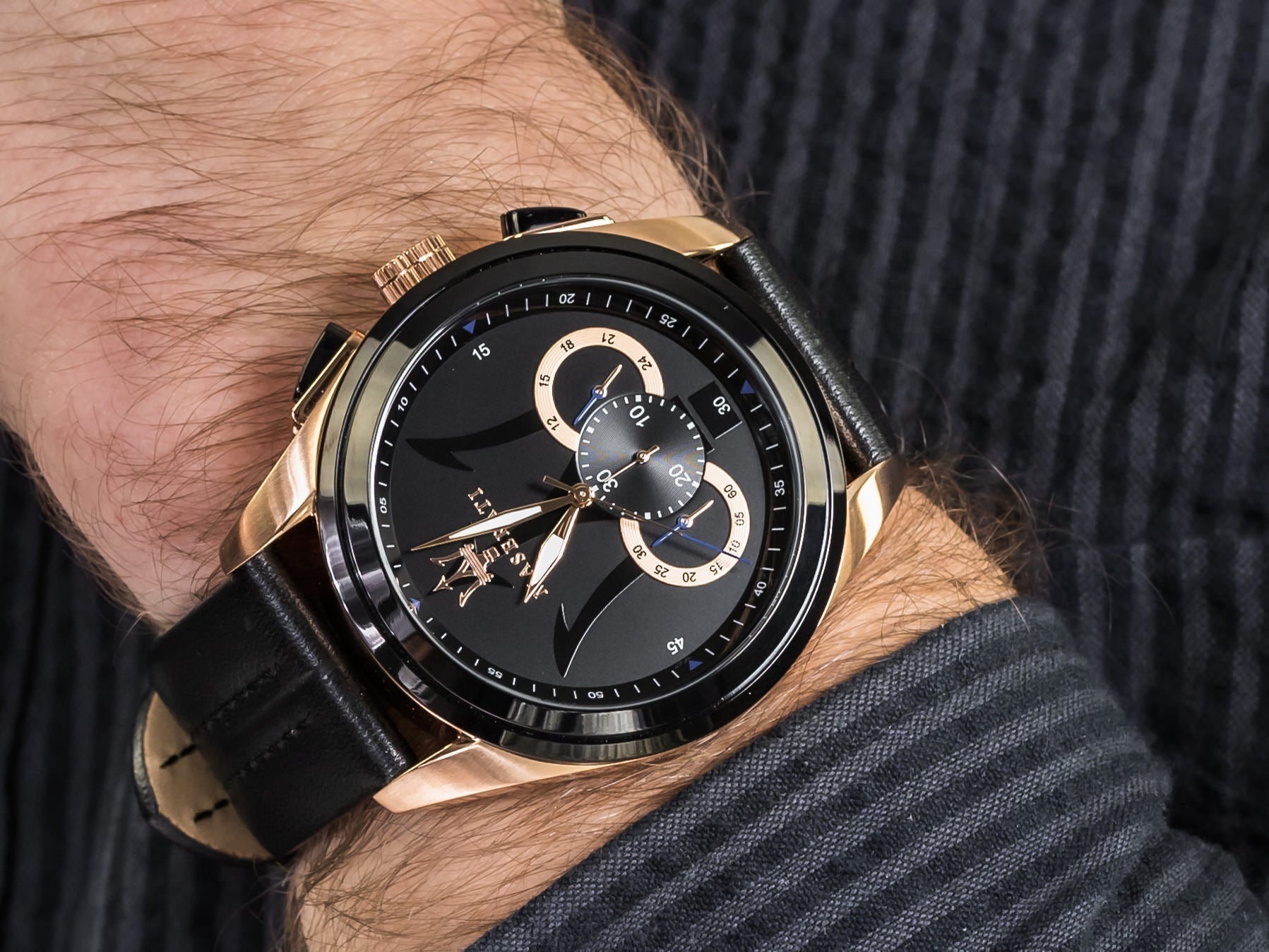 Reloj Maserati Traguardo Cronógrafo Esfera Negra Hombre R8871612025