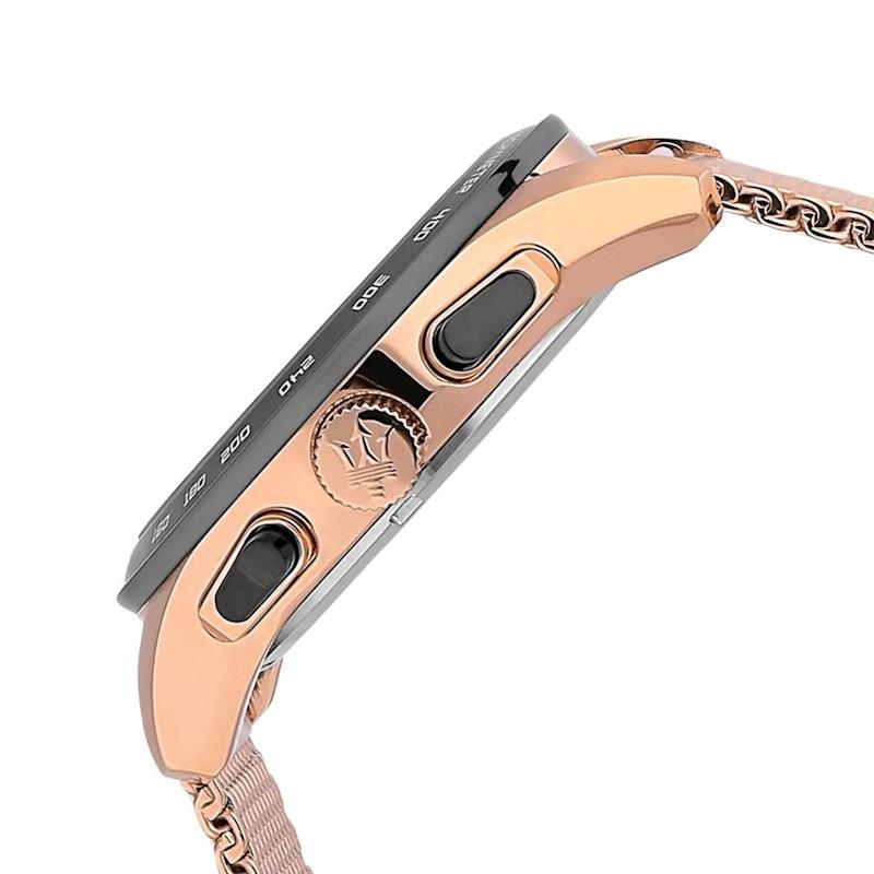 Reloj Maserati Traguardo Cronógrafo Cuarzo Esfera Blanca Hombre R8873612011