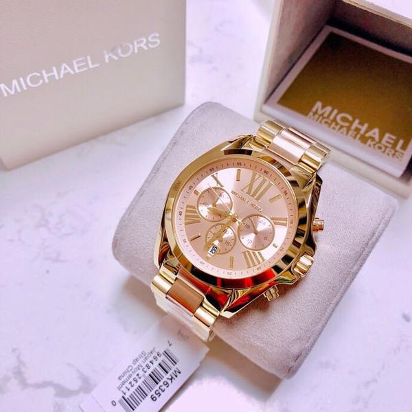 Michael Kors Bradshaw Reloj cronógrafo para mujer MK6359