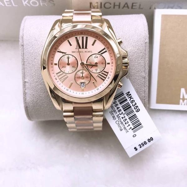 Michael Kors Bradshaw Reloj cronógrafo para mujer MK6359