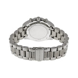 ساعة مايكل كورس برادشو كرونوغراف النسائية ذات المينا الفضية MK6174