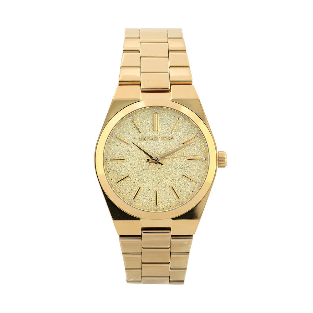 Reloj Michael Kors Channing dorado para mujer MK6623