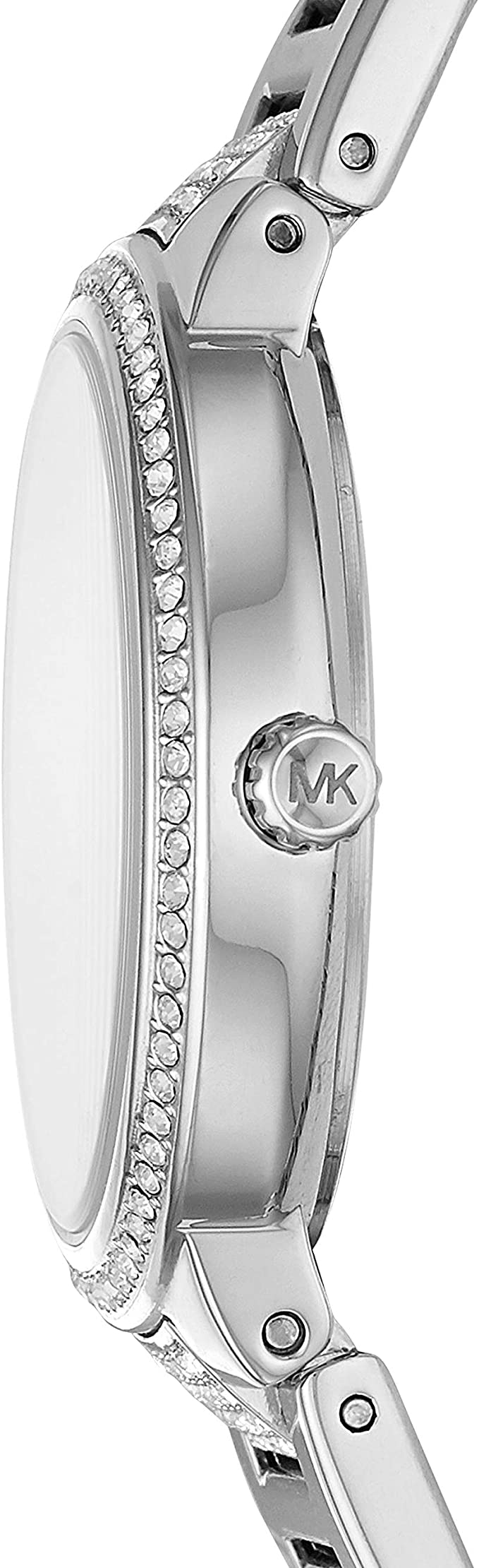 Reloj Mujer Michael Kors Gabbi Glitz Plata MK3984